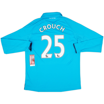 2014-15 Stoke City Away L/S Shirt Crouch #25 (L)
