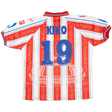 1996-97 Atletico Madrid Home Shirt Kiko #19 (M)