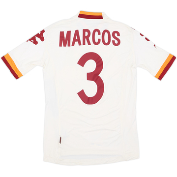 2012-13 Roma Away Shirt Marcos #3 (S)