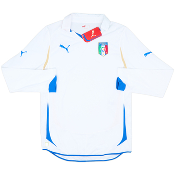 2010-12 Italy Away L/S Shirt (M)