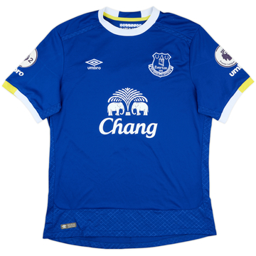 2016-17 Everton Match Issue Home Shirt #2
