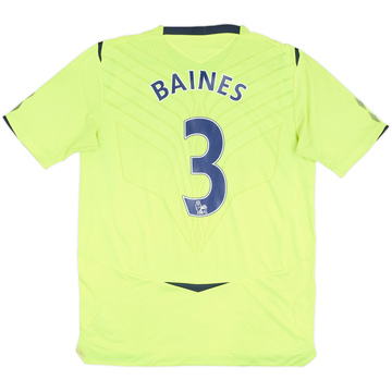 2008-09 Everton Third Shirt Baines #3 - 6/10 - (L)