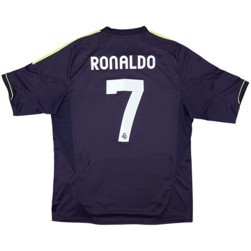 2012-13 Real Madrid Away Shirt Ronaldo #7 - 8/10 - (XL)