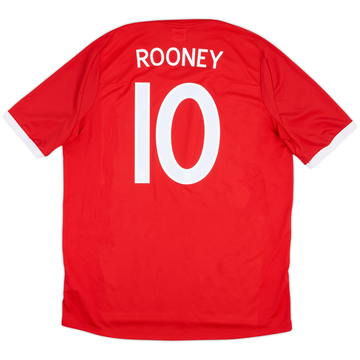 2010-11 England Away Shirt Rooney #10 - 8/10 - (L)
