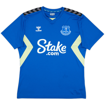 2023-24 Everton Hummel Training Shirt - 9/10 - (L)