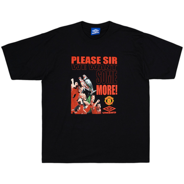 1999-00 Manchester United Umbro 'Treble' Graphic Tee - 10/10 - (XL)