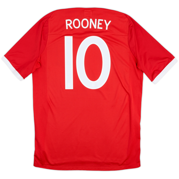 2010-11 England Away Shirt Rooney #10 - 8/10 - (L)