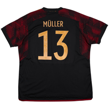 2022-23 Germany Away Shirt Muller #13 - 8/10 - (XXL)