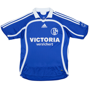 2006-07 Schalke Home Shirt - 8/10 - (Women's L)