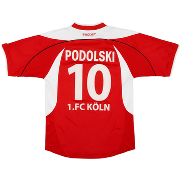 2004-05 FC Koln Home Shirt Podolski #10 - 8/10 - (M)