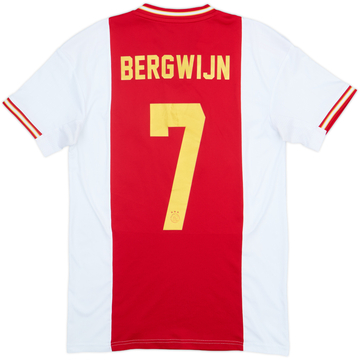 2022-23 Ajax Home Shirt Bergwijn #7 - 7/10 - (S)