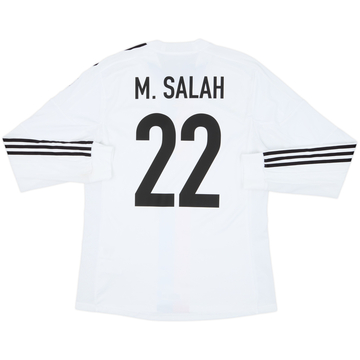 2012-13 FC Basel Player Issue Away L/S Shirt M.Salah #22 - 9/10 - (L)