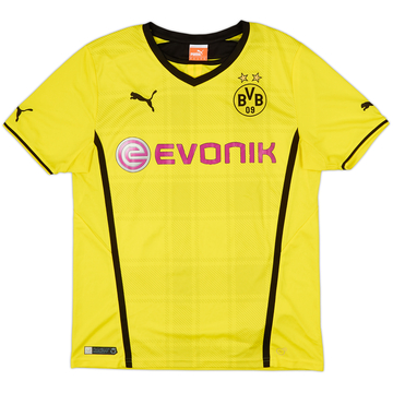 2013-14 Borussia Dortmund Home Shirt - 7/10 - (M)