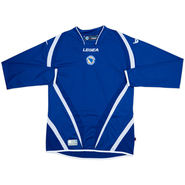 2012-13 Bosnia & Herzegovina Home L/S Shirt - 8/10 - (L)