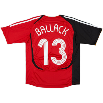 2005-07 Germany Away Shirt Ballack #13 - 10/10 - (XL.Boys)