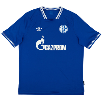 2020-21 Schalke Home Shirt - 8/10 - (XXL)