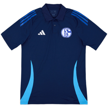 2023-24 Schalke adidas Polo Shirt - 8/10 - (XS)
