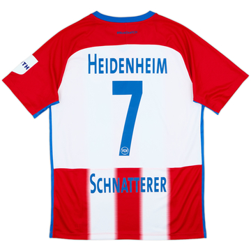 2019-20 Heidenheim Home Shirt Schnatterer #7 - 10/10 - (L)