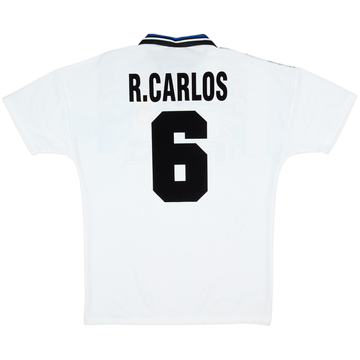 1995-96 Inter Milan Third Shirt R.Carlos #6 - 8/10 - (L)