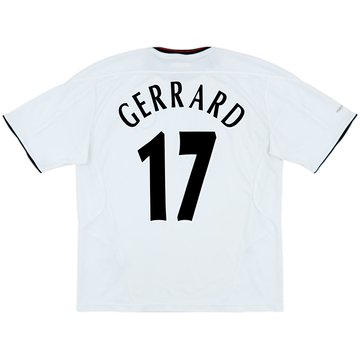 2003-04 Liverpool Away Shirt Gerrard #17 - 5/10 - (L)