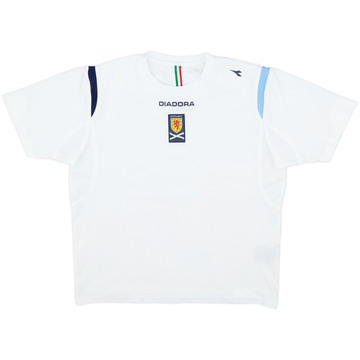 2003-04 Scotland Diadora Training Shirt - 8/10 - (L.Boys)
