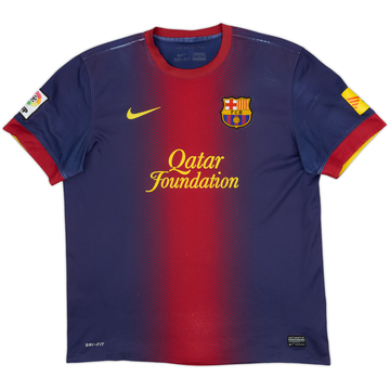 2012-13 Barcelona Home Shirt - 4/10 - (L)
