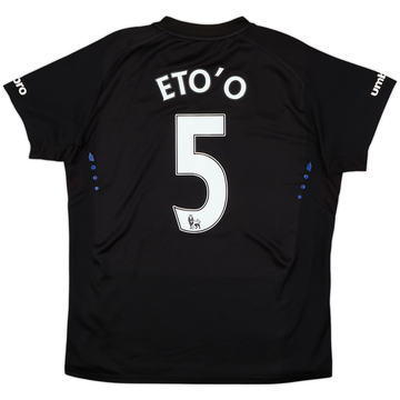 2014-15 Everton Away Shirt Eto'o #5 - 7/10 - (M)