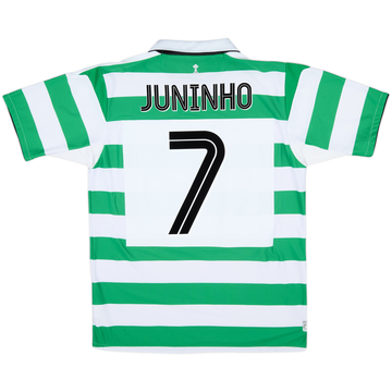 2004-05 Celtic Home Shirt Juninho #7 - 7/10 - (M)
