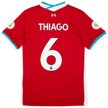 2020-21 Liverpool Home Shirt Thiago #6 - 6/10 - (S)