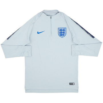 2018-19 England Nike 1/4 Zip Training Top - 8/10 - (M)