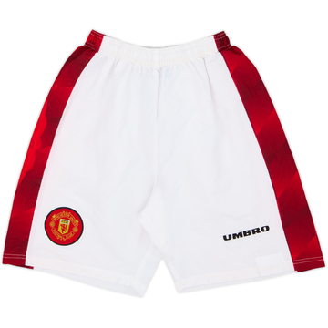 1996-98 Manchester United Home Shorts - 9/10 - (S)