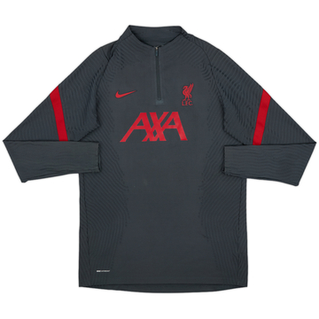 2021-22 Liverpool Nike Vaporknit 1/4 Zip Drill Top - 7/10 - (L)