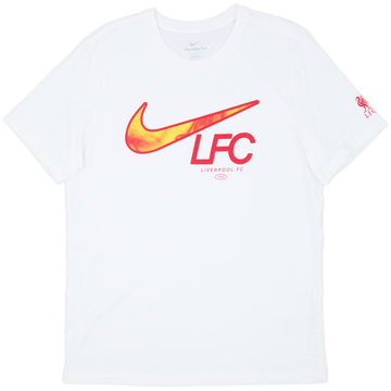 2024-25 Liverpool Nike Cotton Tee - 9/10 - (L)