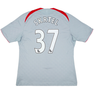 2008-09 Liverpool Away Shirt Skrtel #37 - 7/10 - (XL)