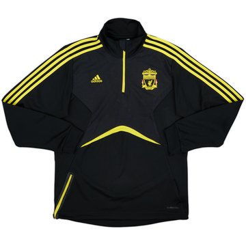 2010-11 Liverpool adidas 1/4 Zip Drill Top - 7/10 - (M/L)