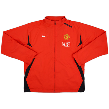 2007-08 Manchester United Nike Track Jacket - 7/10 - (XL)