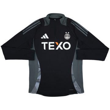 2024-25 Aberdeen adidas 1/4 Zip Drill Top - 10/10 - (M)