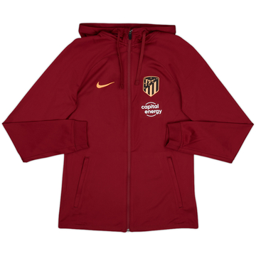 2022-23 Atletico Madrid adidas Hooded Track Jacket - 10/10 - (S)
