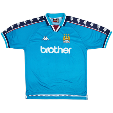 1997-99 Manchester City Home Shirt - 9/10 - (L)