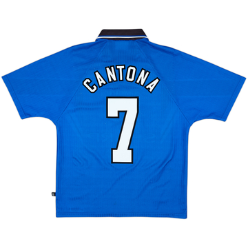 1996-98 Manchester United Third Shirt Cantona #7 - 5/10 - (M)
