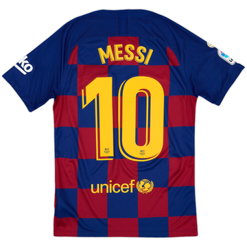 2019-20 Barcelona Home Shirt Messi #10 - 8/10 - (S)