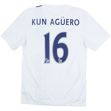 2013-14 Manchester City Third Shirt Kun Aguero #16 - 8/10 - (S)