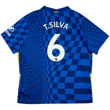 2021-22 Chelsea Home Shirt T.Silva #6 - 10/10 - (XXL)