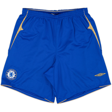 2005-06 Chelsea Home Shorts - 8/10 - (XL)