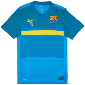 2011-12 Barcelona Player Issue Nike Training Shirt #11 - 5/10 - (S)