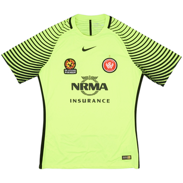 2014-15 Western Sydney Wanderers GK S/S Shirt - 8/10 - (L)