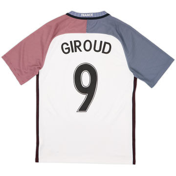 2016-17 France Away Shirt Giroud #9 - 7/10 - (S)