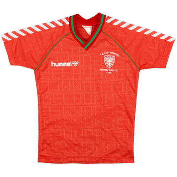 1988-89 Wimbledon 'FA Cup Winners' Away Shirt - 9/10 - (L.Boys)