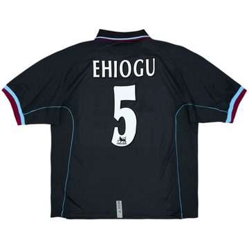 2000-01 Aston Villa Away Shirt Ehiogu #5 - 8/10 - (L)