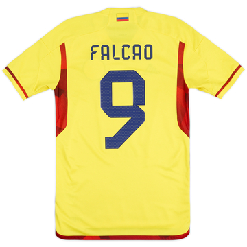 2022-23 Colombia Home Shirt Falcao #9 - 9/10 - (S)